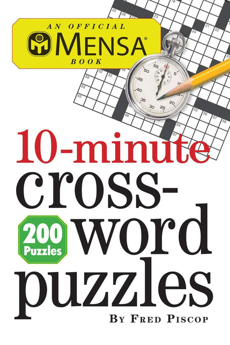 MENSA 10-minute Cross-word Puzzles