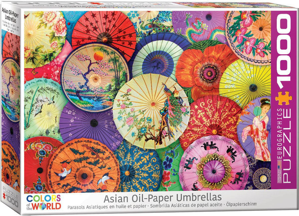 Asian Oil-Paper Umbrellas (Eurographics 1000pc)