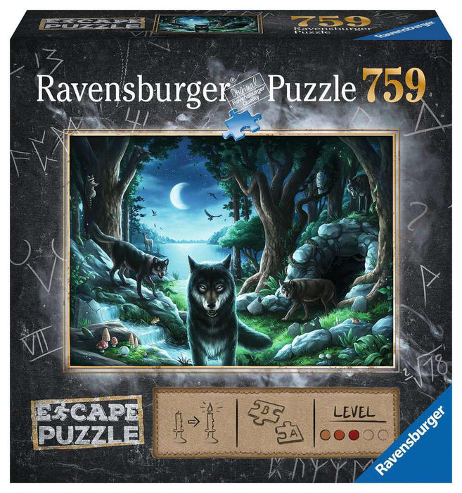 Escape Puzzle: The Curse of the Wolves (Ravensburger 759pc)