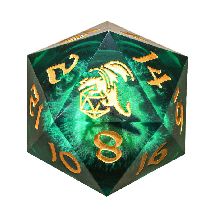 Always Watching Beholder's Gaze Green (Liquid Core 55mm D20)