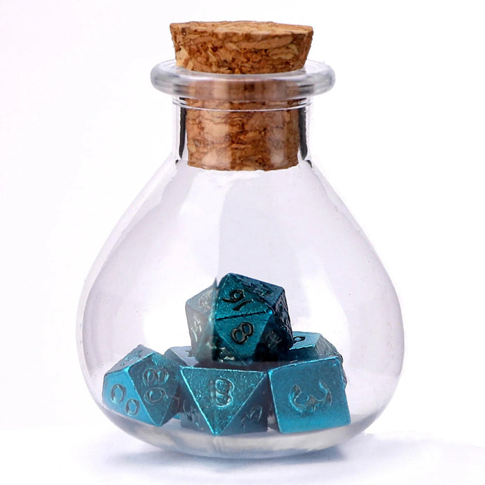 Unseelie Mini RPG Dice set - Blue