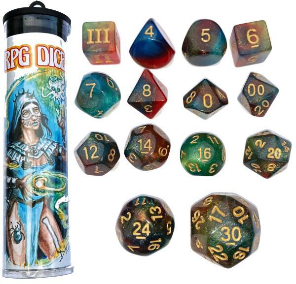 Dungeon Crawl Classics Dice: Motes of Mercurial Magic (DCC)