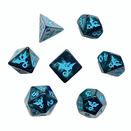 Black Oak Workshop (7-Die RPG Set)