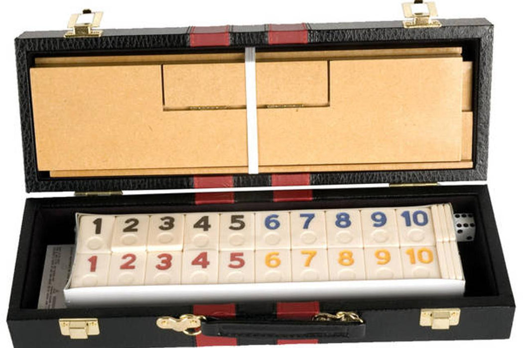 Deluxe Rummy with Wooden Rack