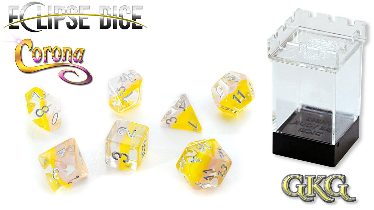 Eclipse Dice: Corona (7-Die RPG Set)