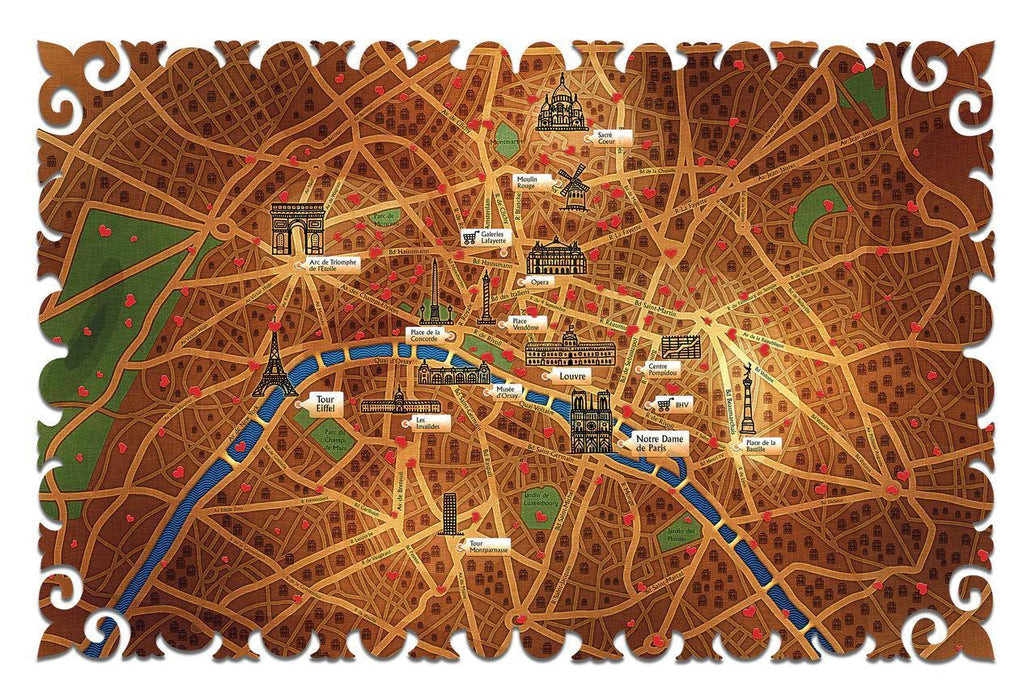Artifact Puzzles - Vladstudio: Paris Map
