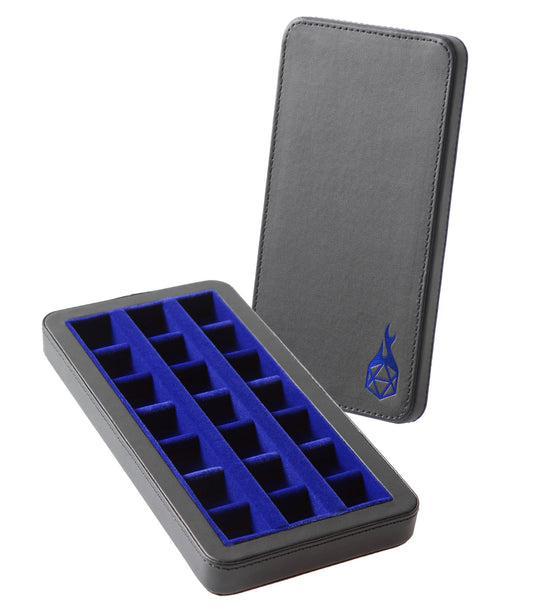 Reliquary 3-Row Large Premium Dice Case (Blue)