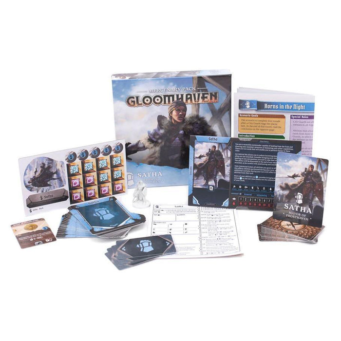 Gloomhaven Mercenary Pack: Satha, Mayor of Frosthaven