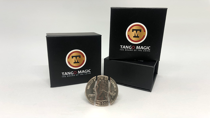 Folding Coin Half Dollar (D0021) (Traditional) by Tango Magic
