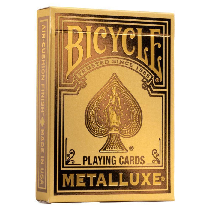 Bicycle Metalluxe Gold Playing Cards
