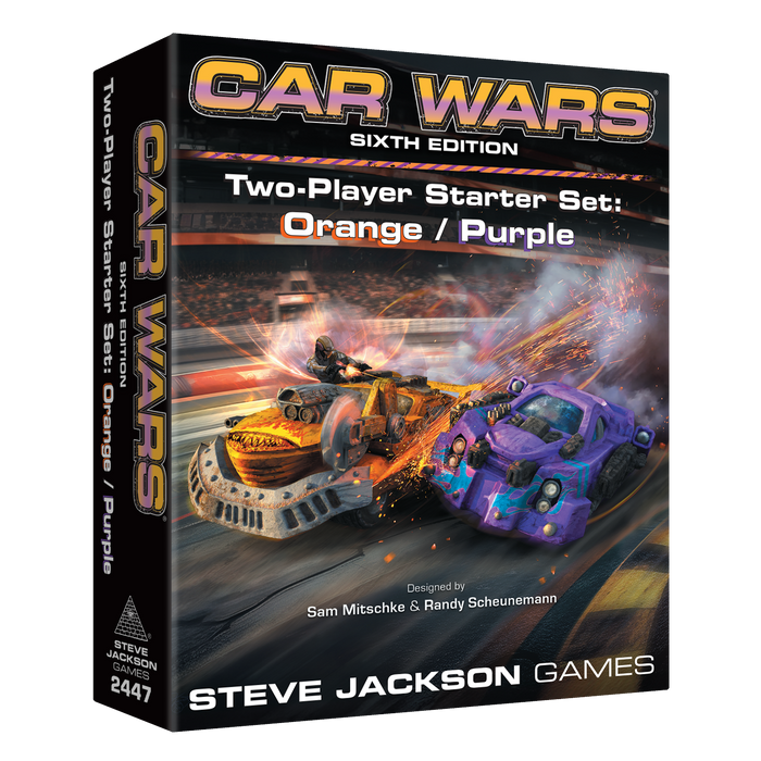 Car Wars: 6th Edition Two Player Starter Set (Orange/Purple)