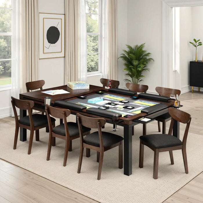 Pangea Gaming Table (4' x 6') - Dark Walnut