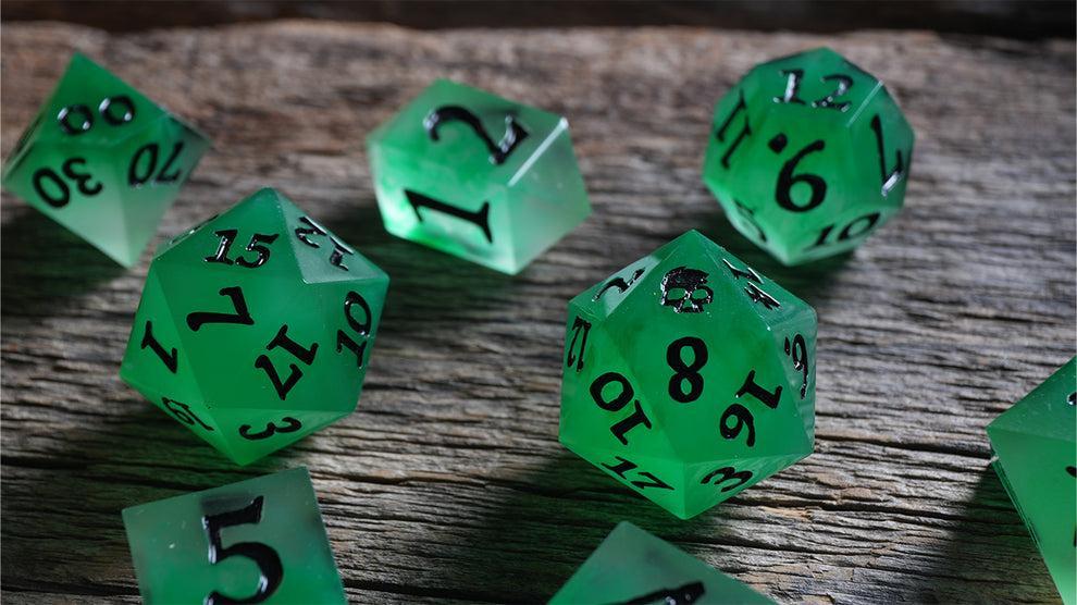 Pirate Borg: Dark Caribbean Resin Dice Set