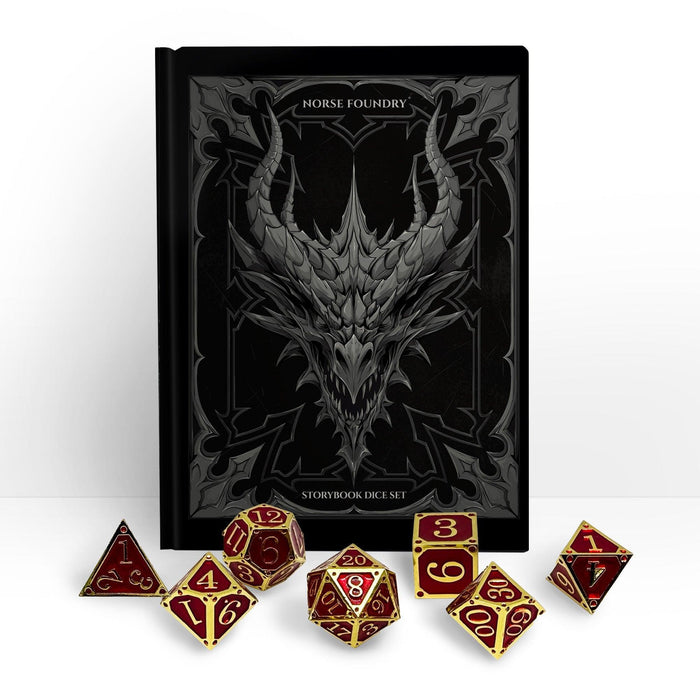 Storybook: Veil of Forgotten Magic (Metal 7-Die Set)