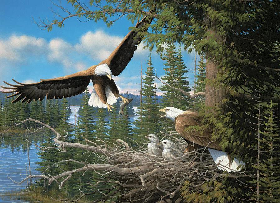 Nesting Eagles (Cobble Hill 1000pc)
