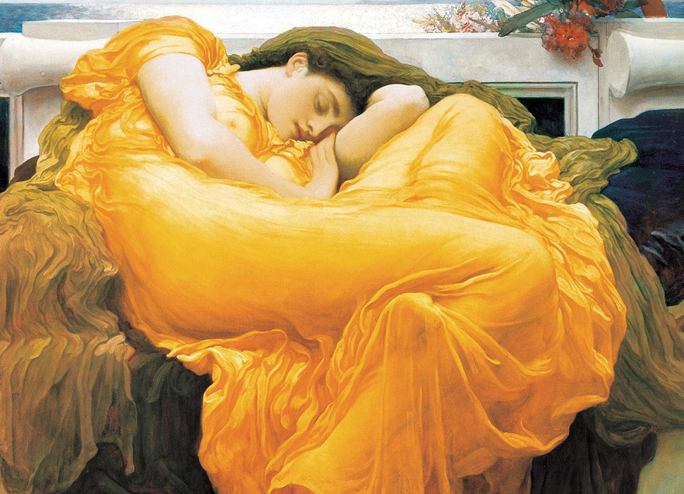 Frederic Lord Leighton — Flaming June (Eurographics 1000pc)