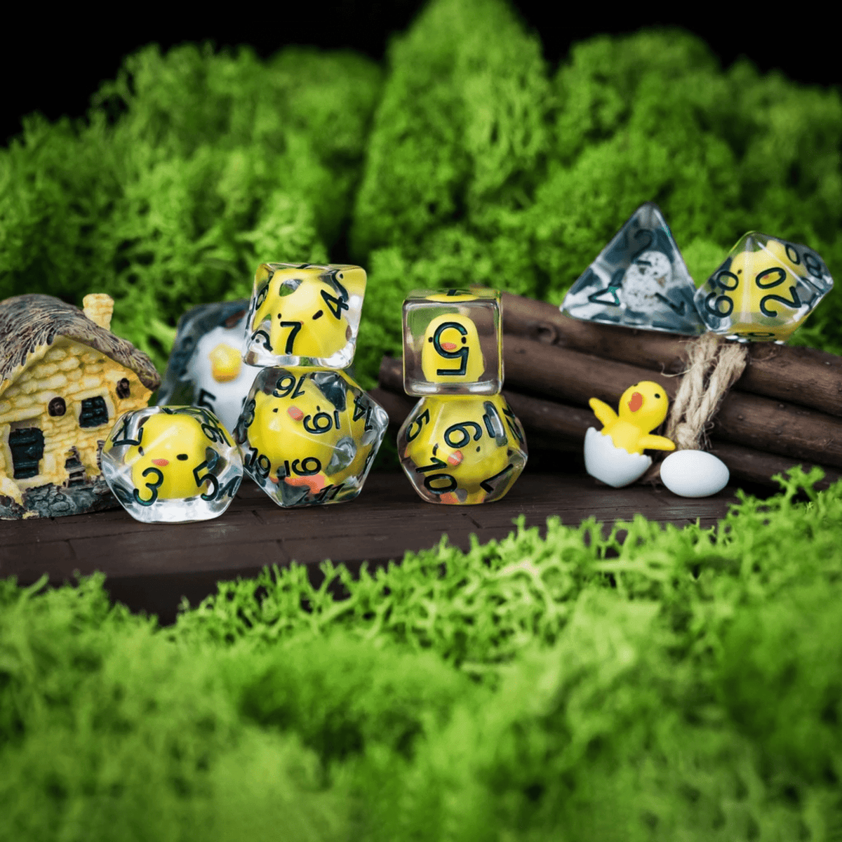 Chicken Farm (7-Die RPG Set) — Games Unlimited, LLC