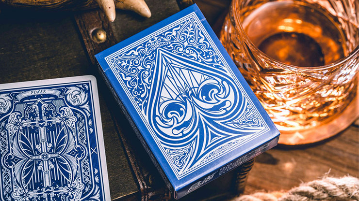 Sanctuary Blue Playing Cards