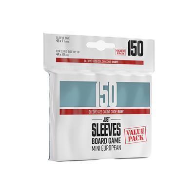 Just Sleeves Mini European (Ruby) Value Pack