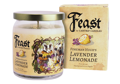 Cantrip Candles - Feast: Foreman Hugh's Lavender Lemonade