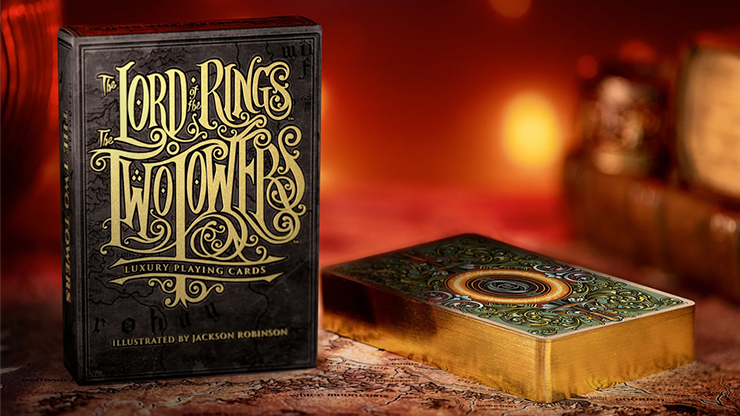 Lord of the Rings: The Two Towers Gilded Playing Cards