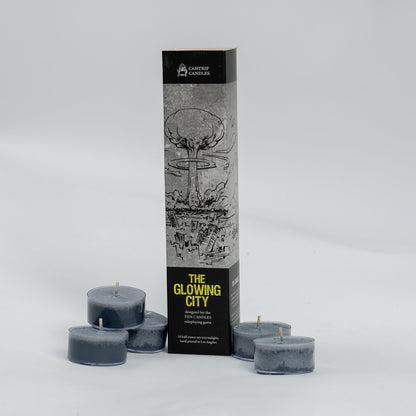 The Glowing City (10 Candle Set)