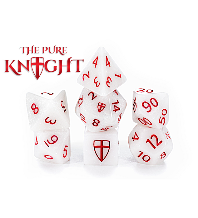 Alea Simplex: The Pure Knight (7-Die RPG Set)