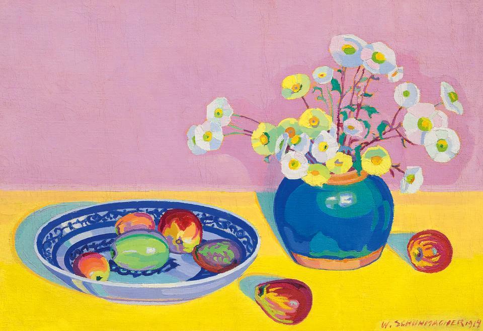 Artifact Wooden Puzzles - Wim Schuhmacher - Fruit and Poppies