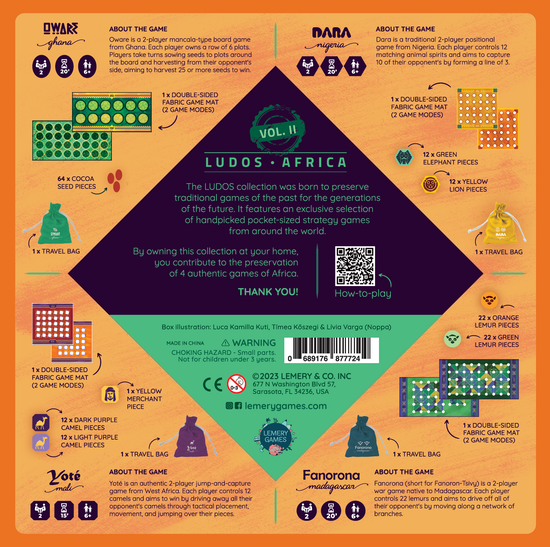 LUDOS Africa Collection