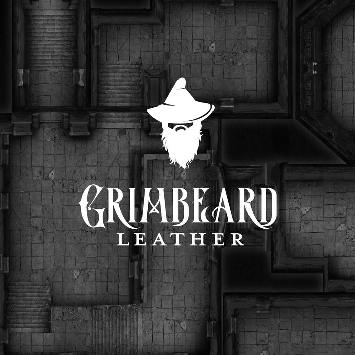 Grimbeard's Small Flat Dice Bag