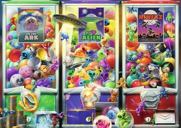 Animals, Aliens, and Ninjas (Ravensburger 1000pc)