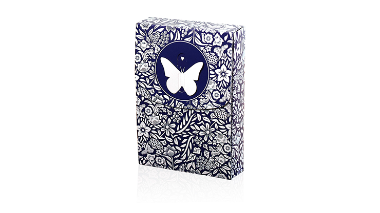 Butterfly Marked Playing Cards (Blue) 3rd Edition