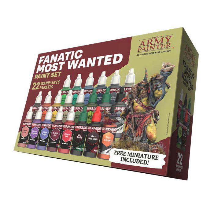 Army Painter Fanatic Most Wanted Paint Set