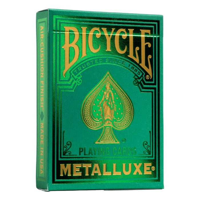 Bicycle Metalluxe Green Playing Cards