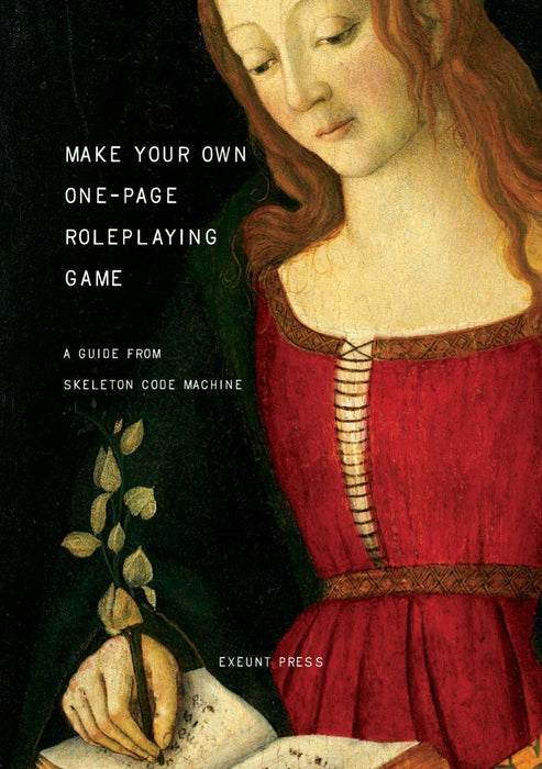 Make Your Own One-Page Roleplaying Game
