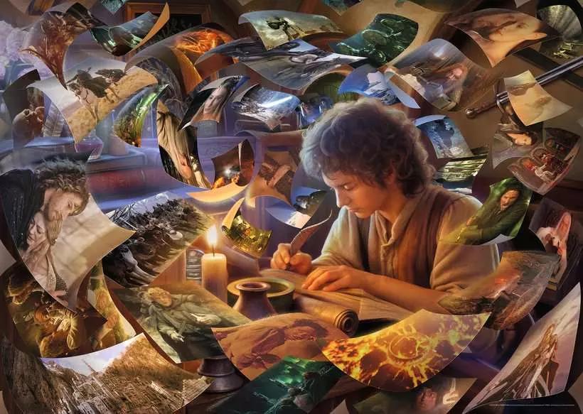 Frodo's Journey (Ravensburger 1000pc)