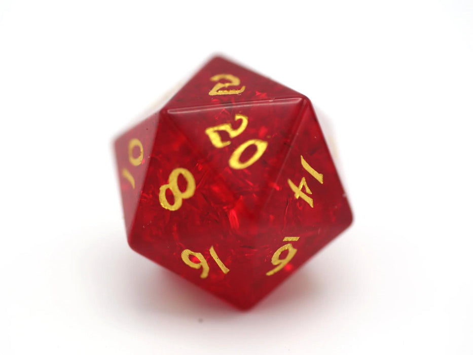 Blast Ruby Gemstone D20