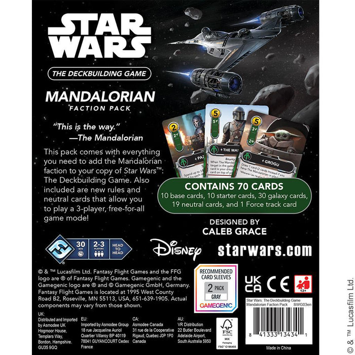 Star Wars Deckbuilding Game: Mandalorian Faction Pack