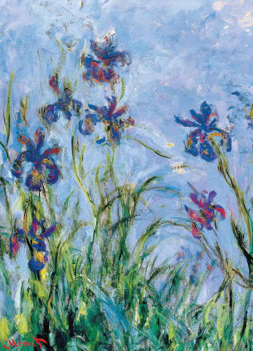 Claude Monet - Irises Detail (Eurographics 1000pc)