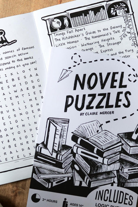 Novel Puzzles Puzzle Book