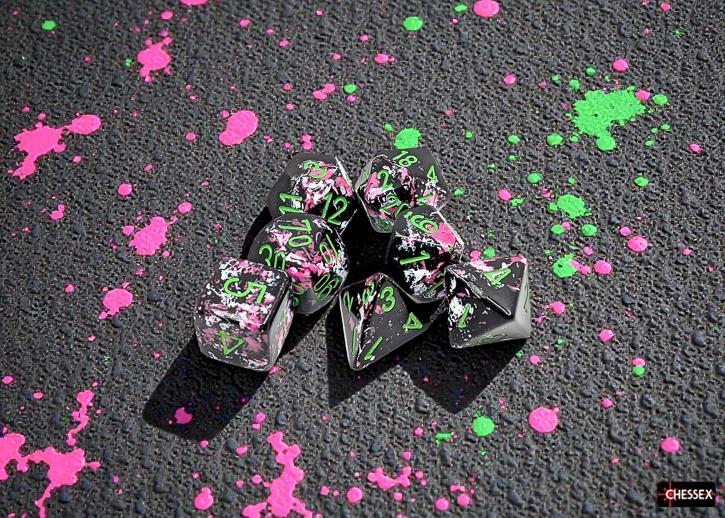 Brush Paintball/green (7-Die RPG Set)