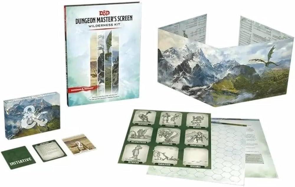D&D: Dungeon Master's Screen & Wilderness Kit
