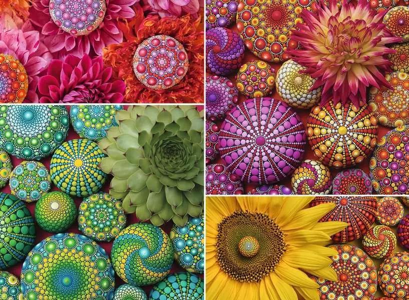 Mandala Blooms (Ravensburger 500pc)