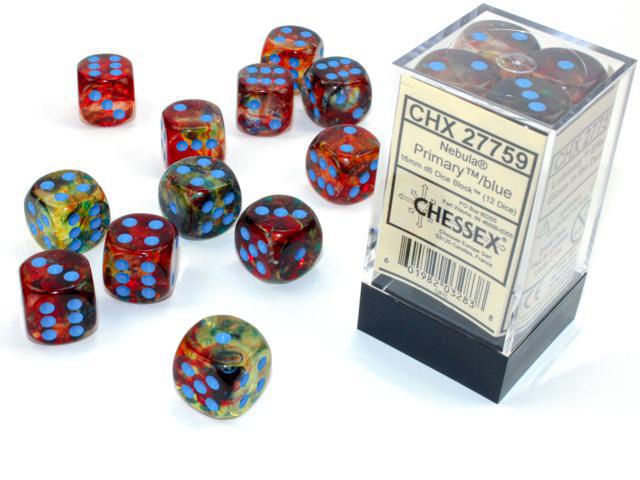 Nebula Primary/blue (16mm D6 Set)