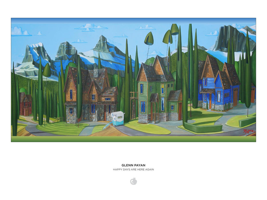 Glenn Payan: Happy Days Are Here Again (Pomegranate 1000pc)