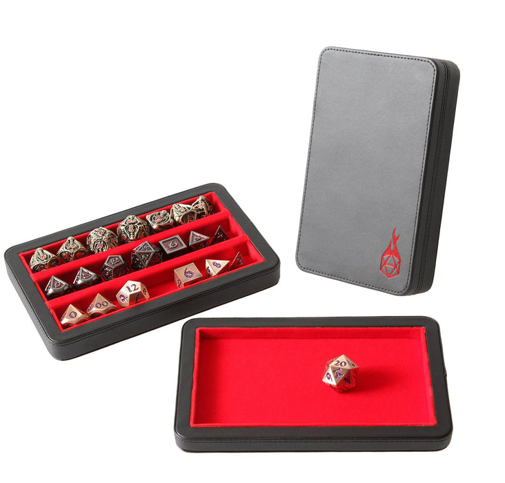 Reliquary 3-Row Premium Dice Case (Red)