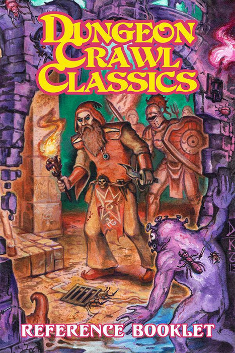 Dungeon Crawl Classics Reference Booklet (DCC RPG)