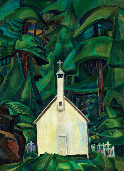 Church in Yuquot Village aka The White Church (Eurographics 1000pc)