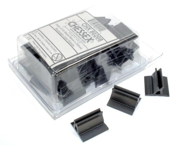 Pack of 35 Assorted Black Rectangle Card Stands