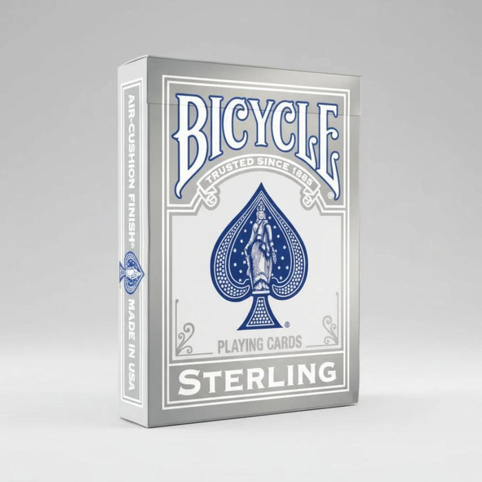 Bicycle Sterling Playing Cards (Red/Blue)